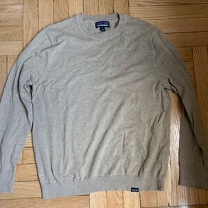 Patagonia Men's Tan Crewneck Sweater